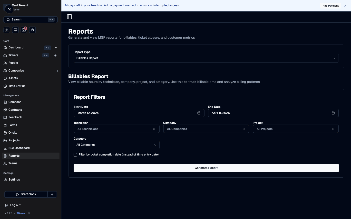 Business Intelligence in Core