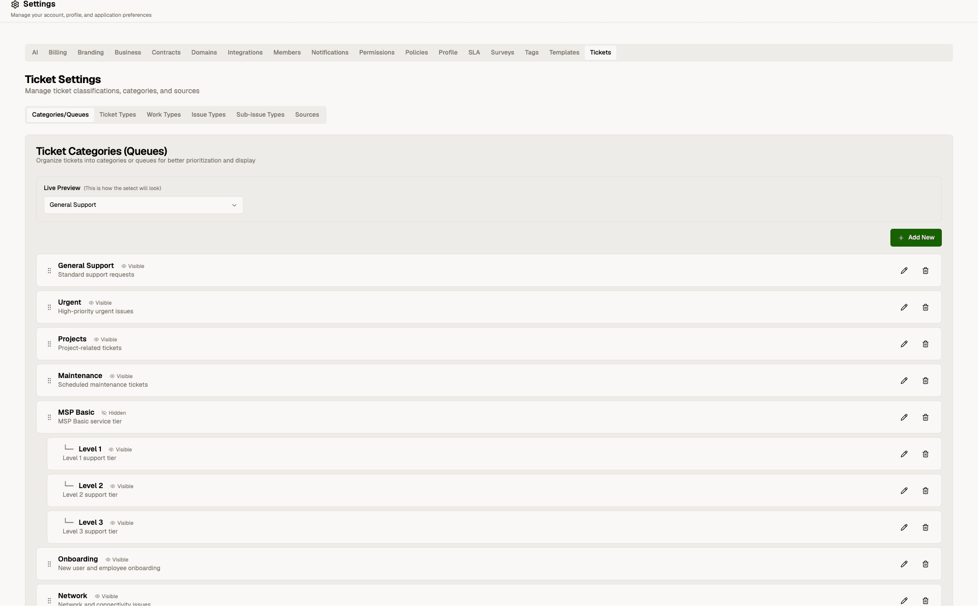 Categories & Tags in Core