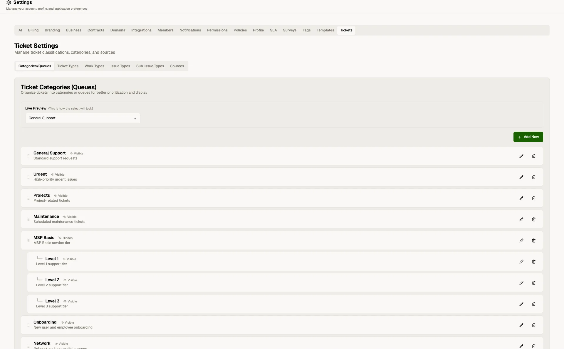 Categories & Tags in Core